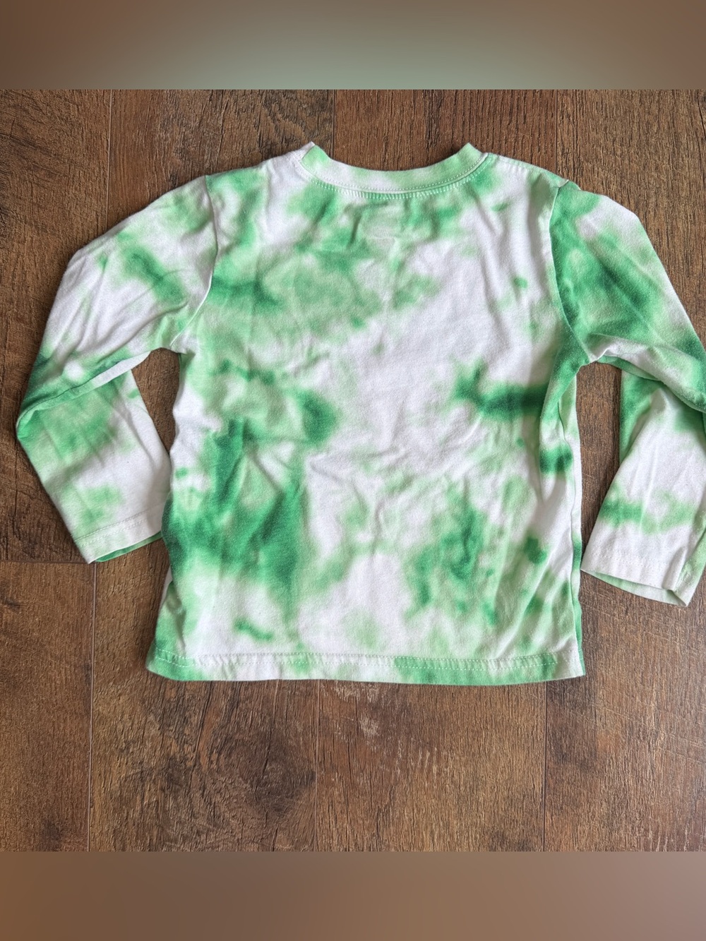 Toddler St. Patrick’s Day Long Sleeve Tye Dye Shenanigan Squad 3 Leaf Clover 3T - Picture 4 of 4